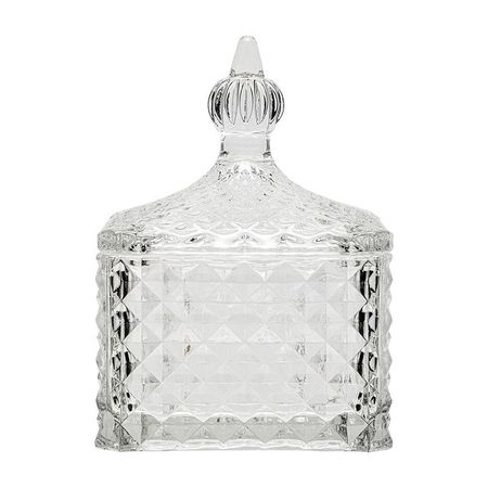 шкатулка ВЕЩИЦЫ 10х10х14,5см стекло