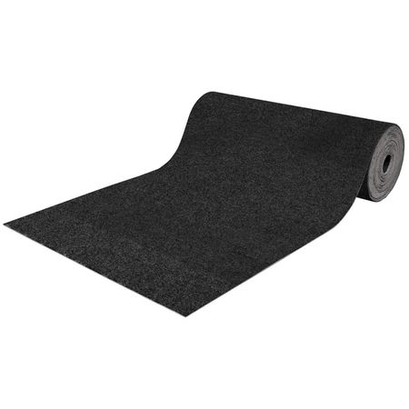 дорожка грязезащитная Icarpet Практик 1м антискользящая, черный гранит