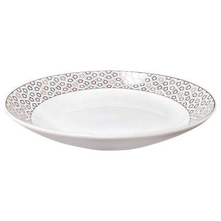 тарелка ESPRADO Safari 21см глубокая костяной фарфор