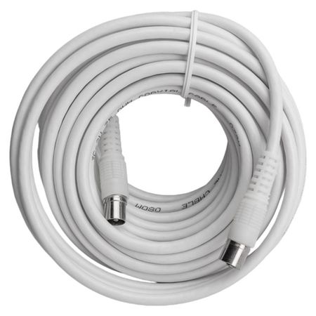 удлинитель антенный DORI 1134-1 штекер-гнездо 20м белый