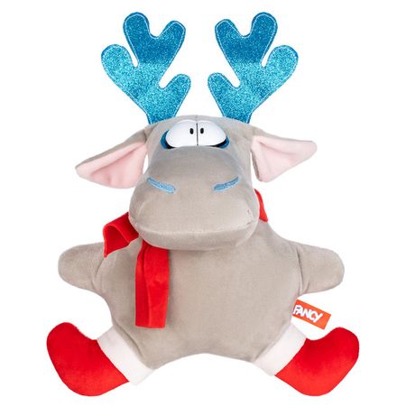 игрушка мягкая FANCY Лось 32см плюш рождественские наклейки из фетра санта клаус лось снеговик