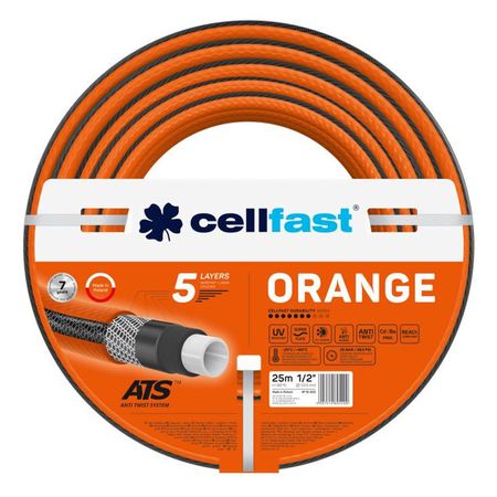 шланг армированный CELLFAST ORANGE 1/2