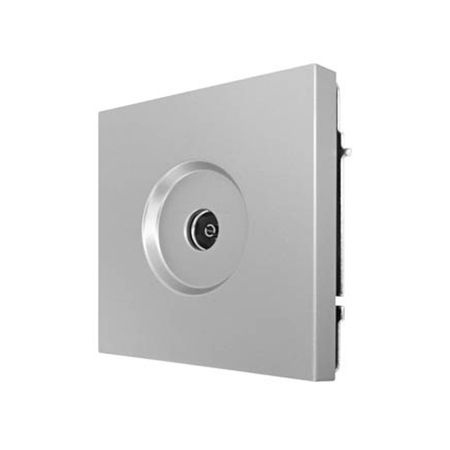 розетка телевизионная LEZARD Zima проходная серый матовый eleabc rj11 6p6c сетевой разъем 6pin