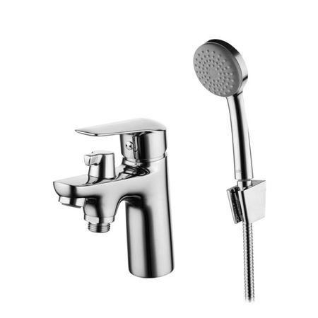 смеситель на борт ванны IDDIS Torr 1 отверстие глянцевый хром смеситель для ванны milardo rora короткий излив однорычажный глянцевый