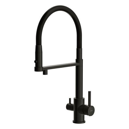 смеситель для кухни CERSANIT Zen с фильтром гибкий латунь черный сверхтонкий гибкий складной нож diyfix из нержавеющей стали для разборки iphone ipad samsung инструменты для ремонта