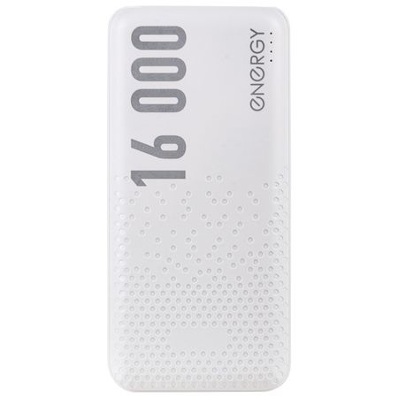 аккумулятор внешний ENERGY 8W Travel 16000мАч белый корпуса разъемов sm 2 54 your cee 10 пар