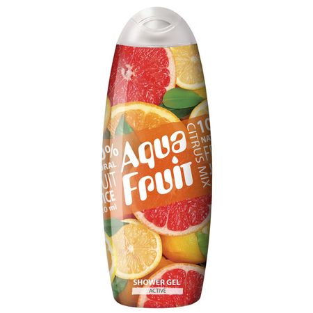 гель для душа AQUA FRUIT Active 420мл гель для душа aqua fruit energy 420мл