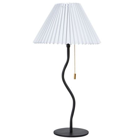 лампа настольная декоративная ARTE LAMP Агата E27 1х15Вт металл черный