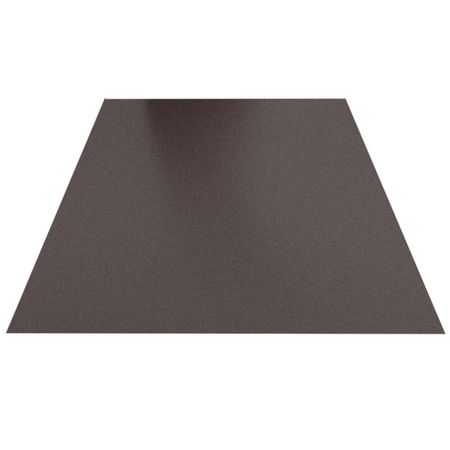 лист гладкий коричневый 0,35 1250х2000 текстурированный матовый