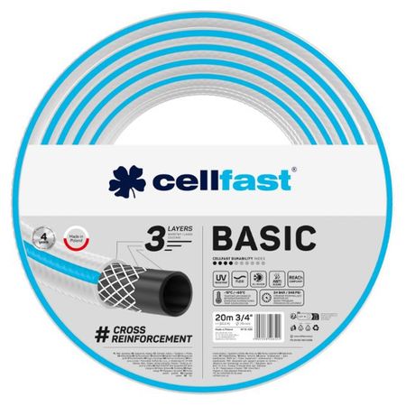шланг армированный CELLFAST BASIC 3/4