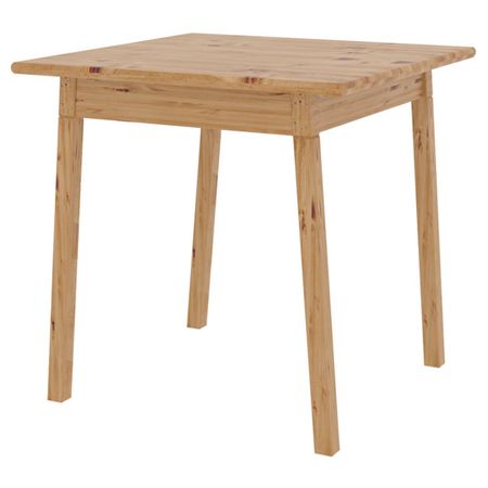 стол нераздвижной Питторп 750х750х750мм натуральный сосна