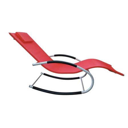 кресло-шезлонг складное 147х63х88см красное кресло шезлонг складное 166х74х85см синее