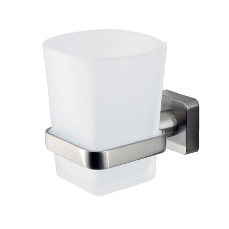 стакан для зубных щеток WASSERKRAFT Rhin металл/стекло никель резиновые уплотнительные кольца hands online thickness 2mm