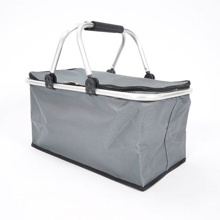 сумка кемпинговая TODELIA 28л 46х27х23см полиэстер серая полиэстер сумка для покупок