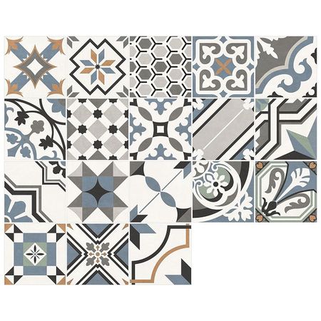 керамогранит NEW TREND Design Mix 2 20х20 матовый