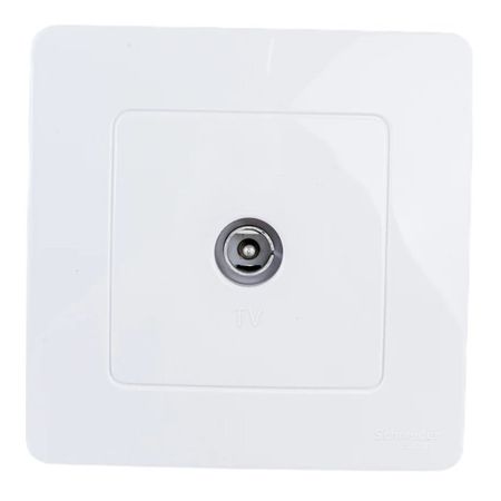 розетка телевизионная SYSTEME ELECTRIC Blanca белый розетка 1 пост tv schneider electric blanca белый