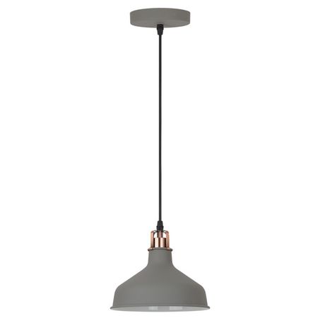 светильник подвесной CAMELION Amsterdam E27 60Вт 230В серый медь