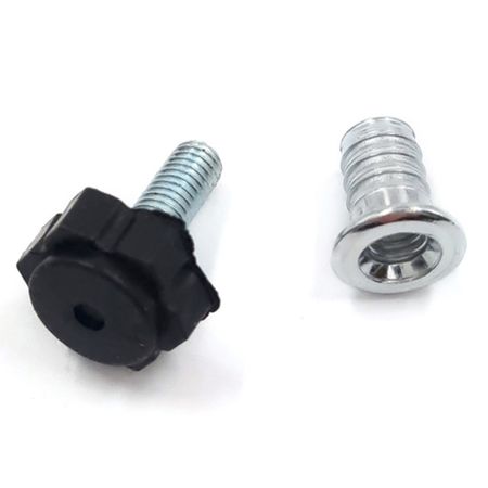 ножка мебельная 27мм + вставка регулируемая 2шт регулируемая отвертка onnfang ной сплав 4 мм