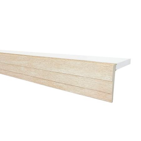 карниз шинный 2-рядный УЮТ Каската эконом 300см беленый дуб, арт.2177012