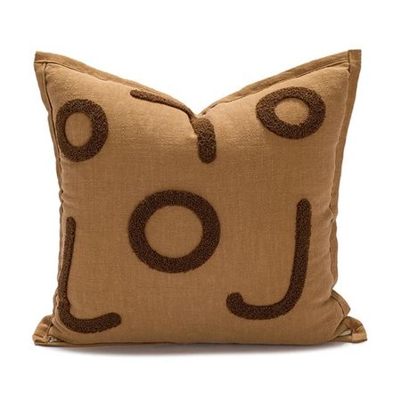 наволочка декоративная TODELIA Фигуры-1 45х45см коричневая, арт. HPW0094A-A наволочка декоративная todelia парабола 45х45см белая арт hpw0112a a