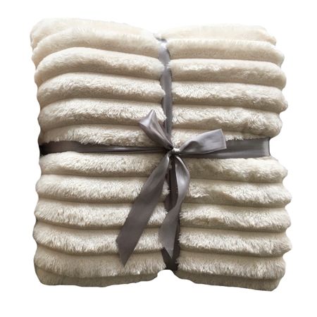 плед TODELIA 220х240см белый, арт.EDSF01white