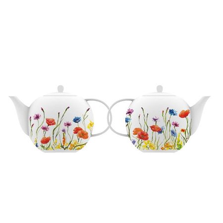 чайник ZAPEL Fleurs des champs flowers 1,47л фарфор