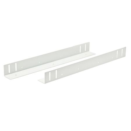 уголок для крепления духового шкафа 505х50х48мм сталь белый 2шт двигатель вентилятора для духового шкафа 220в