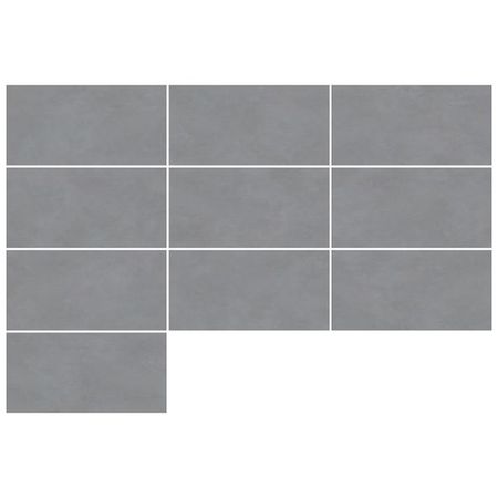 керамогранит LCM Studio Gray 60х120 полированный 600х1200х7 2 шт в уп серый