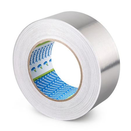 лента алюминиевая FOLSEN 38ммx50м высокотемпературная (до 150°C), арт.074253 фольга алюминиевая big city life nonstick 10 м
