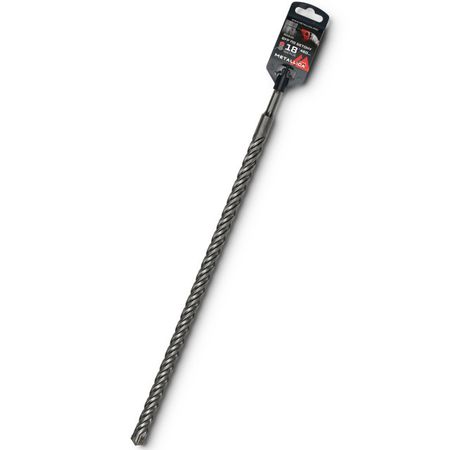 бур по бетону METALLICA Ultra SDS-plus 18х460/400мм X-тип аксессуары для робота пылесоса roborock s8 plus s8 s8 pro ultra g20