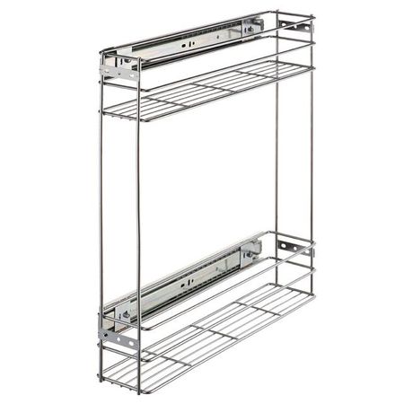 бутылочница Lemaх 150мм с боковым креплением 450х110х470мм хром бондированный