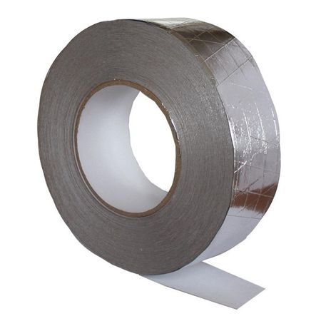 лента монтажная ЭРА 50мм х 50м алюминиевая армированная лента разметочная самоклеющаяся 50мм черно желтая 25м