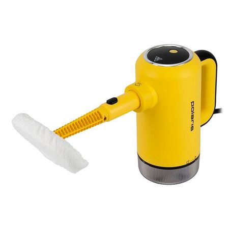 пароочиститель Polaris PSC 1712C 1700Вт 0,36л черный/желтый пароочиститель polaris psc 1711c 17000 вт 0 05 л желтый