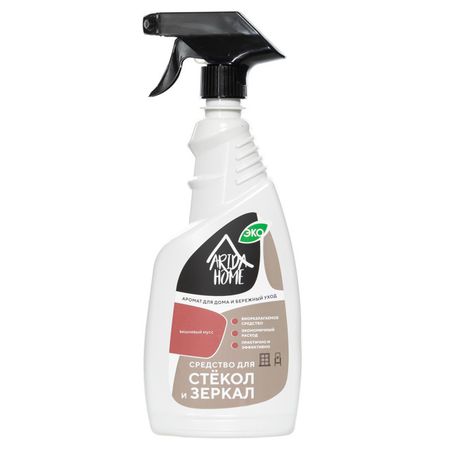 средство для стекол ARIDA HOME Вишневый мусс спрей 500мл средство для стекол sanita clean glass с нашатырным спиртом спрей 500мл