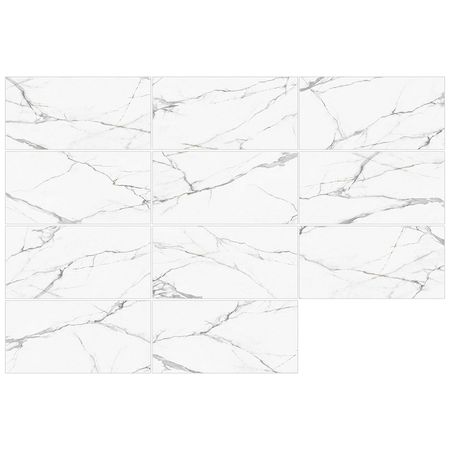 керамогранит NEW TREND Calacatta Regal 60х120 белый полированный