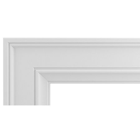 молдинг для дверей BELLO-DECO Н13 100х23х2200мм полимер белый, арт. 00-00105557 угол декоративный bello deco м12у2 225х225мм полимер xps белый арт 00 00104777
