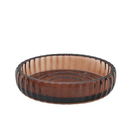 мыльница VITARTA Tobacco стекло коричневый подвеска maxijoy сова 10см стекло