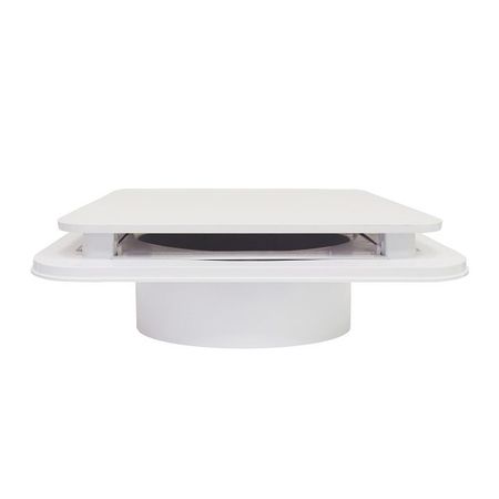 диффузор приточно-вытяжной ДПУ D100мм пластик белый