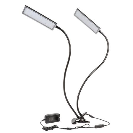 светильник светодиодный UNIEL для растений 24Вт на прищепке SPFB IP40 черый epocsyhine фитолампа 24вт красная и инфракрасная для и боли