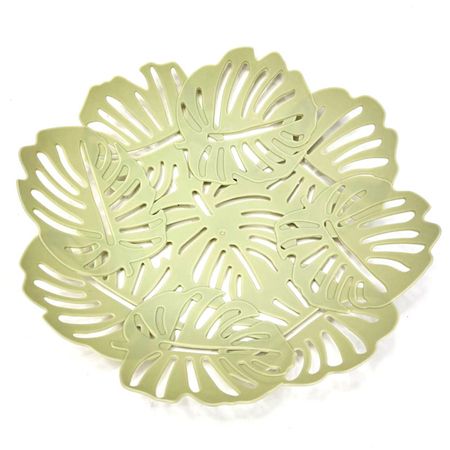 фруктовница TODELIA 27х27х6см пластик фруктовница todelia 27 5х16 5х27 7см железо мдф