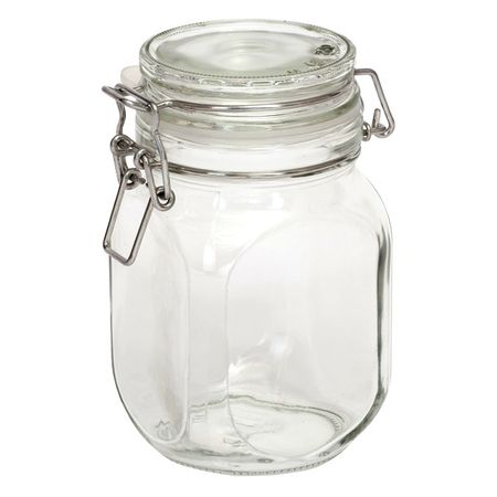 банка 0,65л стекло с фиксатором бутылка 0 5л бугельный замок стекло