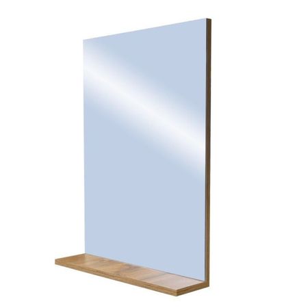 зеркало с полочкой GRADEONIKA Леда 55см дуб вотан