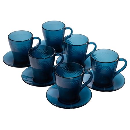 сервиз чайный LUMINARC Идиллия Лондон Топаз 6/12 265мл стекло желтый кристалл дымчатый топаз rongde jewelry