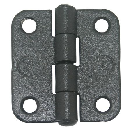 петля карточная 22х24мм черный 2шт hafele петля карточная никелированное покрытие левая 50мм 331 08 717