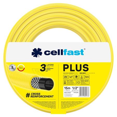 шланг армированный садовый CELLFAST PLUS 1/2