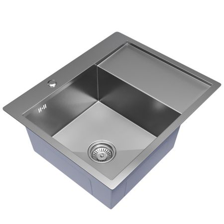мойка настольного монтажа MIXLINE PRO 600х500х200мм сатин нержавеющая сталь мойка настольного монтажа mixline pro 500х500х200мм графит нержавеющая