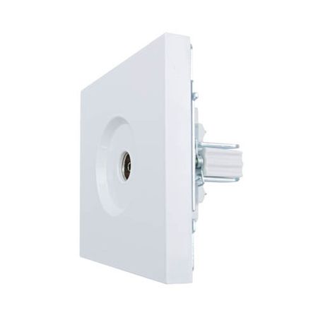 розетка телевизионная LEZARD Zima оконечная белая eleabc rj11 6p6c сетевой разъем 6pin