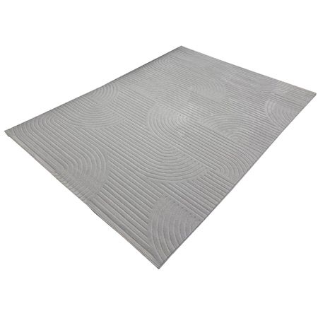 ковер СКАНДИ СИЗАЛЬ 800х1500мм полиэстр 10949A GREY/GREY