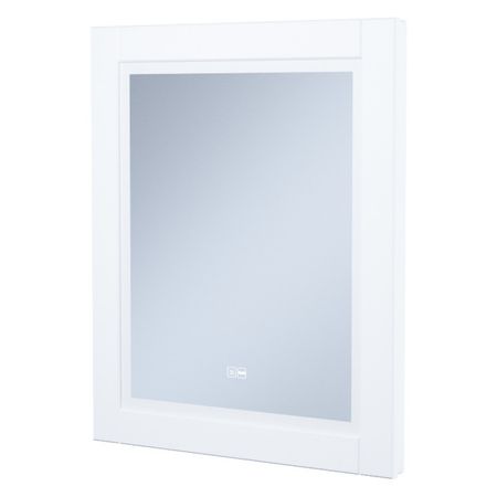 зеркало для ванной IDDIS Oxfordс 60х70см подсветкой и термообогревом белый простыни хирургические стерильные 1 400мм х 800мм 1