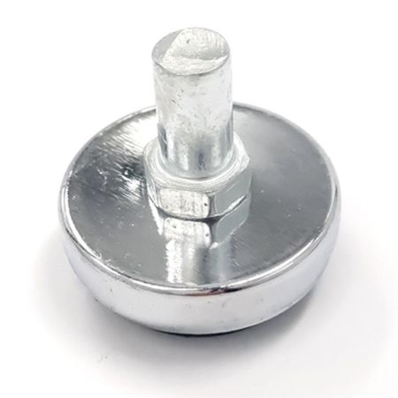 пятка опорная М10 R-13M регулируемая алюминий хром 2шт регулируемая отвертка onnfang  ной сплав 4 мм